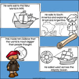 Amerigo Vespucci Mini Book for Early Readers