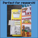 Savanna Lapbook for Early Learners - Animal Habitats