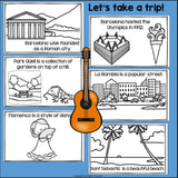 Welcome to Barcelona Mini Book for Early Readers - A City Study