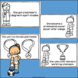 Carli Lloyd Mini Book for Early Readers: Women's History Month