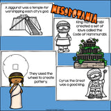 Mesopotamia Mini Book for Early Readers