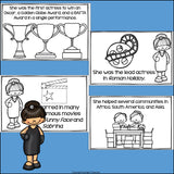Audrey Hepburn Mini Book for Early Readers: Women's History Month