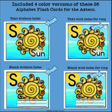 Alphabet Flash Cards for Early Readers - Aztecs