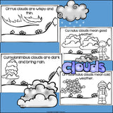 Clouds Mini Book for Early Readers
