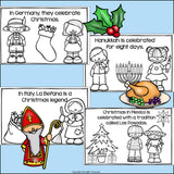 Christmas Around the World Mini Book for Early Readers