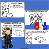 James Monroe Mini Book for Early Readers