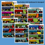 50 states bookmarks for early readers