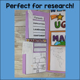 Uganda Lapbook for Early Learners - A Country Study