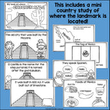 Chichen Itza Complete Unit for Early Learners - World Landmarks