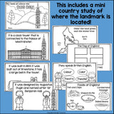 Big Ben Complete Unit for Early Learners - World Landmarks