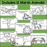 The Marsh Mini Book for Early Readers: Marsh Animals