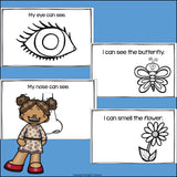 Five Senses Mini Book for Early Readers