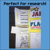 Jamaica Lapbook for Early Learners - A Country Study