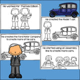 Henry Ford Mini Book for Early Readers: Inventors