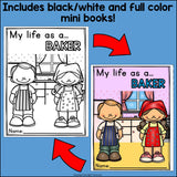 Baker Mini Book for Early Readers - Careers and Community Helpers
