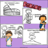 Ancient Rome Mini Book for Early Readers