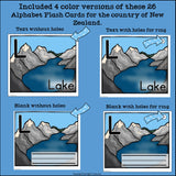 New Zealand Flash Cards