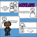 Frederick Douglass Mini Book for Early Readers: Black History Month
