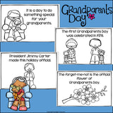 Grandparents Day Mini Book for Early Readers