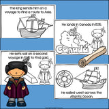 Jacques Cartier Mini Book for Early Readers: Early Explorers