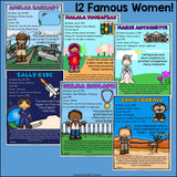 Women's History Month Fact Sheets for Early Readers