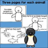 The Antarctic Mini Book for Early Readers: Antarctic Animals