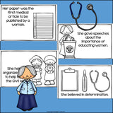 Elizabeth Blackwell Mini Book for Early Readers: Women's History Month