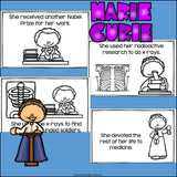 Marie Curie Mini Book for Early Readers: Women's History Month