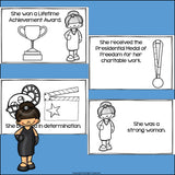 Audrey Hepburn Mini Book for Early Readers: Women's History Month
