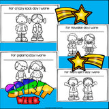 Spirit Week Mini Book for Early Readers
