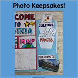 Austria Lapbook for Early Learners - A Country Study
