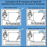 Arkansas Flash Cards