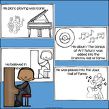 Art Tatum Mini Book for Early Readers: Black History Month