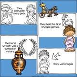 Ancient Greece Mini Book for Early Readers