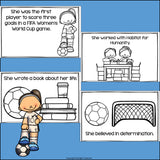 Carli Lloyd Mini Book for Early Readers: Women's History Month