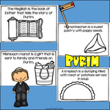 Purim Mini Book for Early Readers