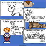 Scotland Mini Book for Early Readers - A Country Study