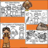 Thanksgiving Mini Book for Early Readers