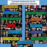 Community Helpers Cut n' Color Bookmarks