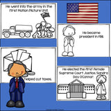 Ronald Reagan Mini Book for Early Readers: Presidents' Day