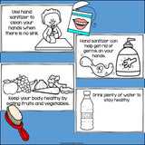 Personal Hygiene Mini Book for Early Readers