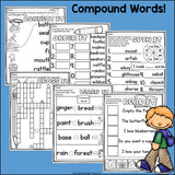 Compound Words Worksheets and Activities for Early Readers