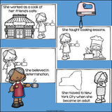 Edna Lewis Mini Book for Early Readers: Black History Month