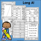 Long A Worksheets and Activities for Early Readers