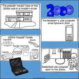 Life in the 2000s Mini Book for Early Readers