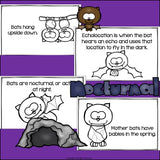 Bats Mini Book for Early Readers