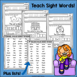 Dolch Sight Words Worksheets and Activities for Early Readers #3