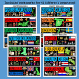 Country Cut n' Color Bookmarks