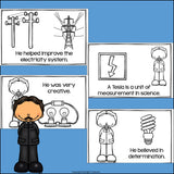 Nikola Tesla Mini Book for Early Readers: Inventors