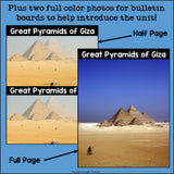 Great Pyramids of Giza Complete Unit for Early Learners - World Landmarks